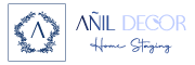 Logotipo principal de Añil Decor, estudio de Home Staging y diseño de cocinas en Sotogrande